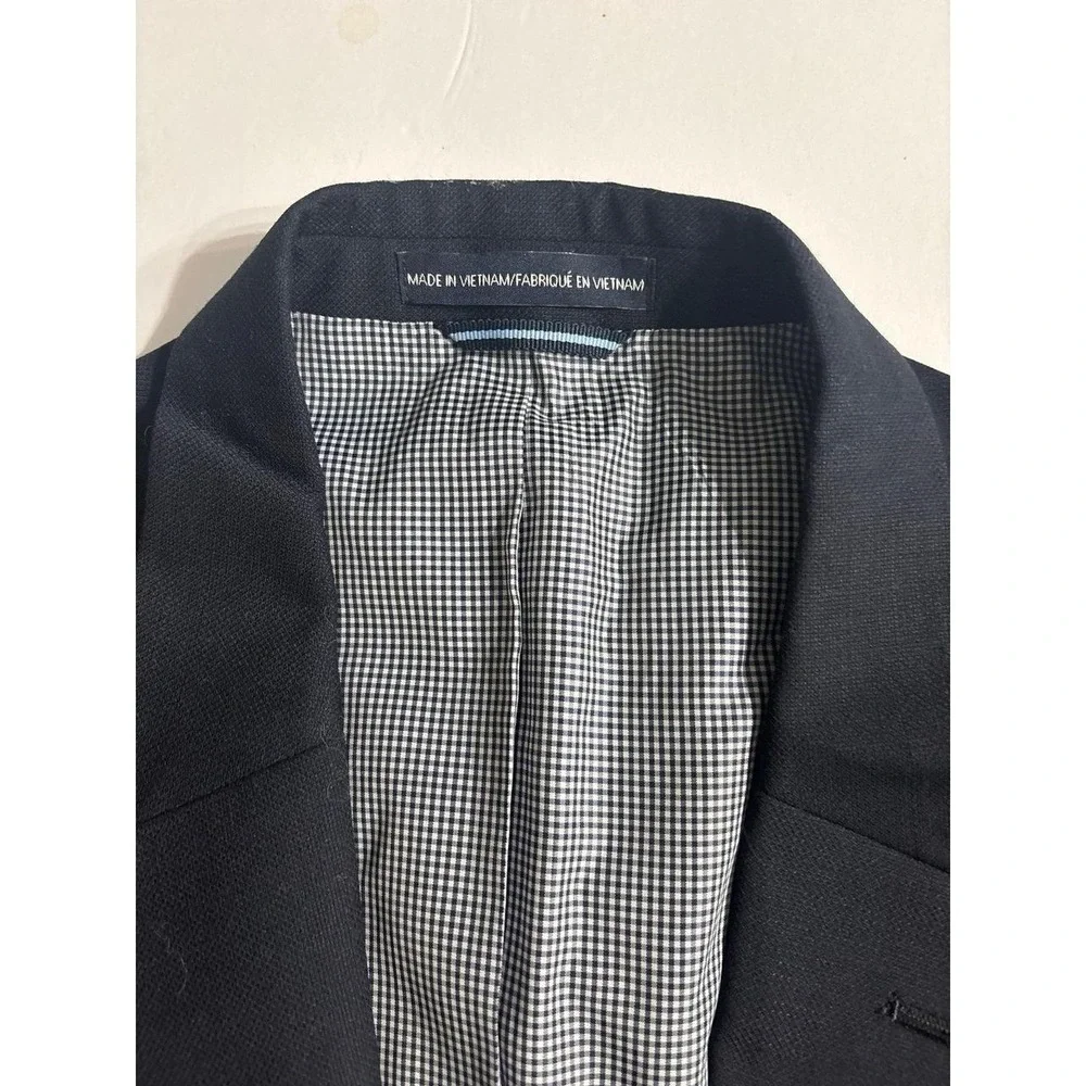 Tommy Hilfiger Men's Navy Two Button Blazer (No Size Tag) AS IS